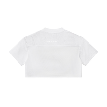 Load image into Gallery viewer, Women’s Cropped Paneled V-Neck Jersey
