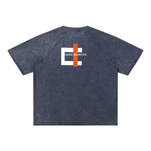 Load image into Gallery viewer, Unisex Mineral Wash Raw Edge T-Shirt
