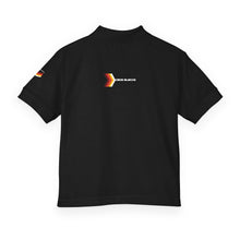 Load image into Gallery viewer, Youth Polo Shirt with Chevron Arrow Accent
