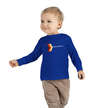Load image into Gallery viewer, Retro Rainbow Arrow Toddler Long Sleeve Tee, Cute Kids Shirt, Birthday Gift, Toddler Fashion, Playtime Apparel
