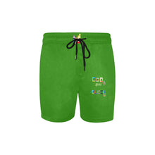 Load image into Gallery viewer, Men's Mid-Length Swim Shorts (L39)
