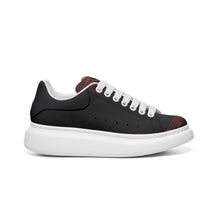 Load image into Gallery viewer, Unisex Non Slip Lace Up Faux Leather Sneakers
