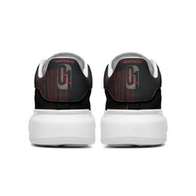 Load image into Gallery viewer, Unisex Non Slip Lace Up Faux Leather Sneakers
