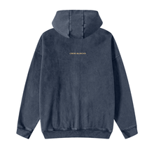 Load image into Gallery viewer, Streetwear Acid Washed Zip Fleece  Hoodie Jacket - 360 GMS
