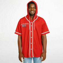 Load image into Gallery viewer, Hooded Baseball Jersey - AOP
