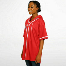 Load image into Gallery viewer, Hooded Baseball Jersey - AOP
