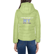 Load image into Gallery viewer, Women's Padded Hooded Jacket (H46)
