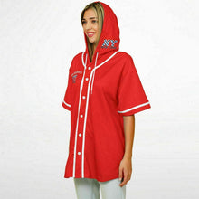 Load image into Gallery viewer, Hooded Baseball Jersey - AOP
