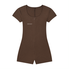 Load image into Gallery viewer, Women's Dual-Function Cape Tie-Waist Romper
