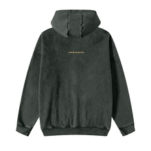 Load image into Gallery viewer, Streetwear Acid Washed Zip Fleece  Hoodie Jacket - 360 GMS
