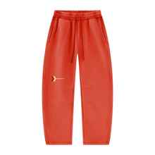Load image into Gallery viewer, Unisex Vintage Wash Barrel Leg Fleece Sweatpants
