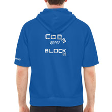 Load image into Gallery viewer, Men's Short Sleeve Fleece Hoodie (H54)
