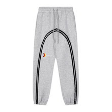 Load image into Gallery viewer, Sun Fade Contrast Tape Fleece Jogged Sweatpants
