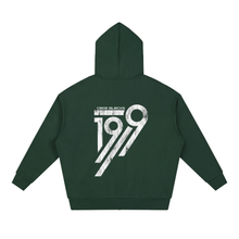 Load image into Gallery viewer, Unisex Loose Solid Full Zip Hoodie
