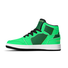 Load image into Gallery viewer, Children High-Top Synthetic Leather Sneakers
