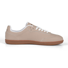 Load image into Gallery viewer, Classic White Retro Court Sneaker — Gum Sole Edition
