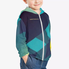 Load image into Gallery viewer, HC_F2 Kids Sun Protective Lightweight Zipper Hoodie
