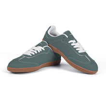 Load image into Gallery viewer, Classic White Retro Court Sneaker — Gum Sole Edition
