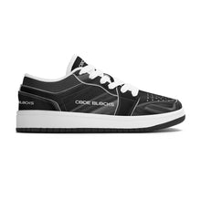 Load image into Gallery viewer, Children Low-Top Synthetic Leather Sneakers
