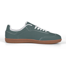 Load image into Gallery viewer, Classic White Retro Court Sneaker — Gum Sole Edition
