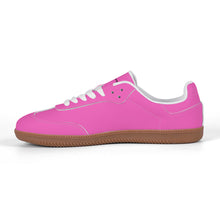 Load image into Gallery viewer, Classic White Retro Court Sneaker — Gum Sole Edition
