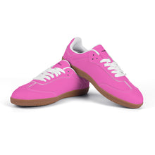 Load image into Gallery viewer, Classic White Retro Court Sneaker — Gum Sole Edition

