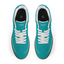 Load image into Gallery viewer, Classic White Retro Court Sneaker — Gum Sole Edition
