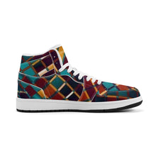 Load image into Gallery viewer, Unisex New Synthetic Leather High Top Sneakers
