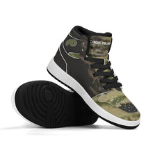 Load image into Gallery viewer, Children High-Top Synthetic Leather Sneakers
