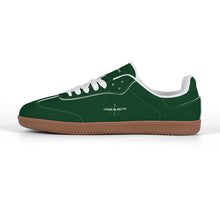 Load image into Gallery viewer, Classic White Retro Court Sneaker — Gum Sole Edition
