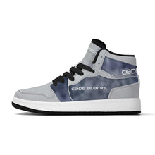 Load image into Gallery viewer, Children High-Top Synthetic Leather Sneakers
