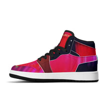 Load image into Gallery viewer, Children High-Top Synthetic Leather Sneakers
