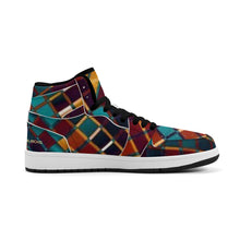 Load image into Gallery viewer, Unisex New Synthetic Leather High Top Sneakers
