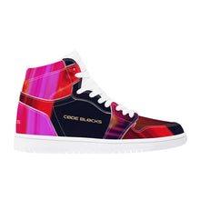 Load image into Gallery viewer, D17 High Top Synthetic Leather Sneaker

