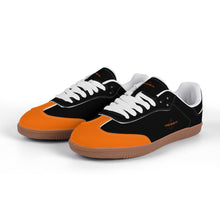 Load image into Gallery viewer, Classic White Retro Court Sneaker — Gum Sole Edition
