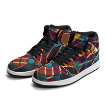 Load image into Gallery viewer, Unisex New Synthetic Leather High Top Sneakers
