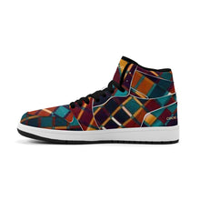 Load image into Gallery viewer, Unisex New Synthetic Leather High Top Sneakers

