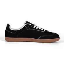 Load image into Gallery viewer, Classic White Retro Court Sneaker — Gum Sole Edition
