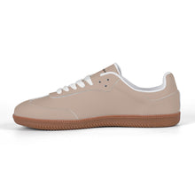 Load image into Gallery viewer, Classic White Retro Court Sneaker — Gum Sole Edition
