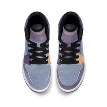 Load image into Gallery viewer, Children High-Top Synthetic Leather Sneakers
