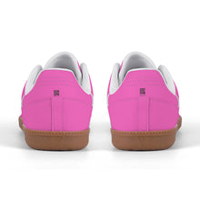 Load image into Gallery viewer, Classic White Retro Court Sneaker — Gum Sole Edition
