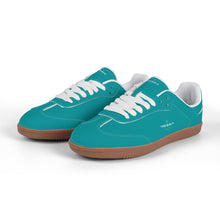Load image into Gallery viewer, Classic White Retro Court Sneaker — Gum Sole Edition
