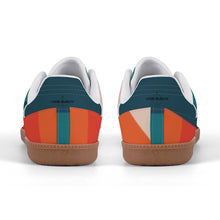 Load image into Gallery viewer, Classic White Retro Court Sneaker — Gum Sole Edition
