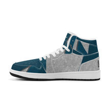 Load image into Gallery viewer, Unisex New Synthetic Leather High Top Sneakers
