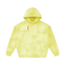 Load image into Gallery viewer, Unisex Sunfade Frayed Fleece Hoodie
