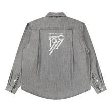 Load image into Gallery viewer, Unisex Vintage Wash Denim Shirt
