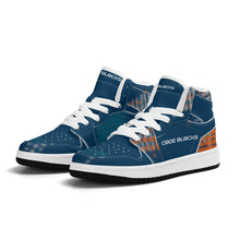Load image into Gallery viewer, Children High-Top Synthetic Leather Sneakers

