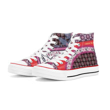 Load image into Gallery viewer, D70 High Top Canvas Shoes - White
