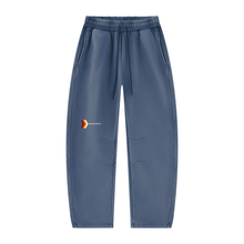 Load image into Gallery viewer, Unisex Vintage Wash Barrel Leg Fleece Sweatpants
