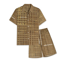 Load image into Gallery viewer, Men's All-Over-Print Hawiian Shirt Sets
